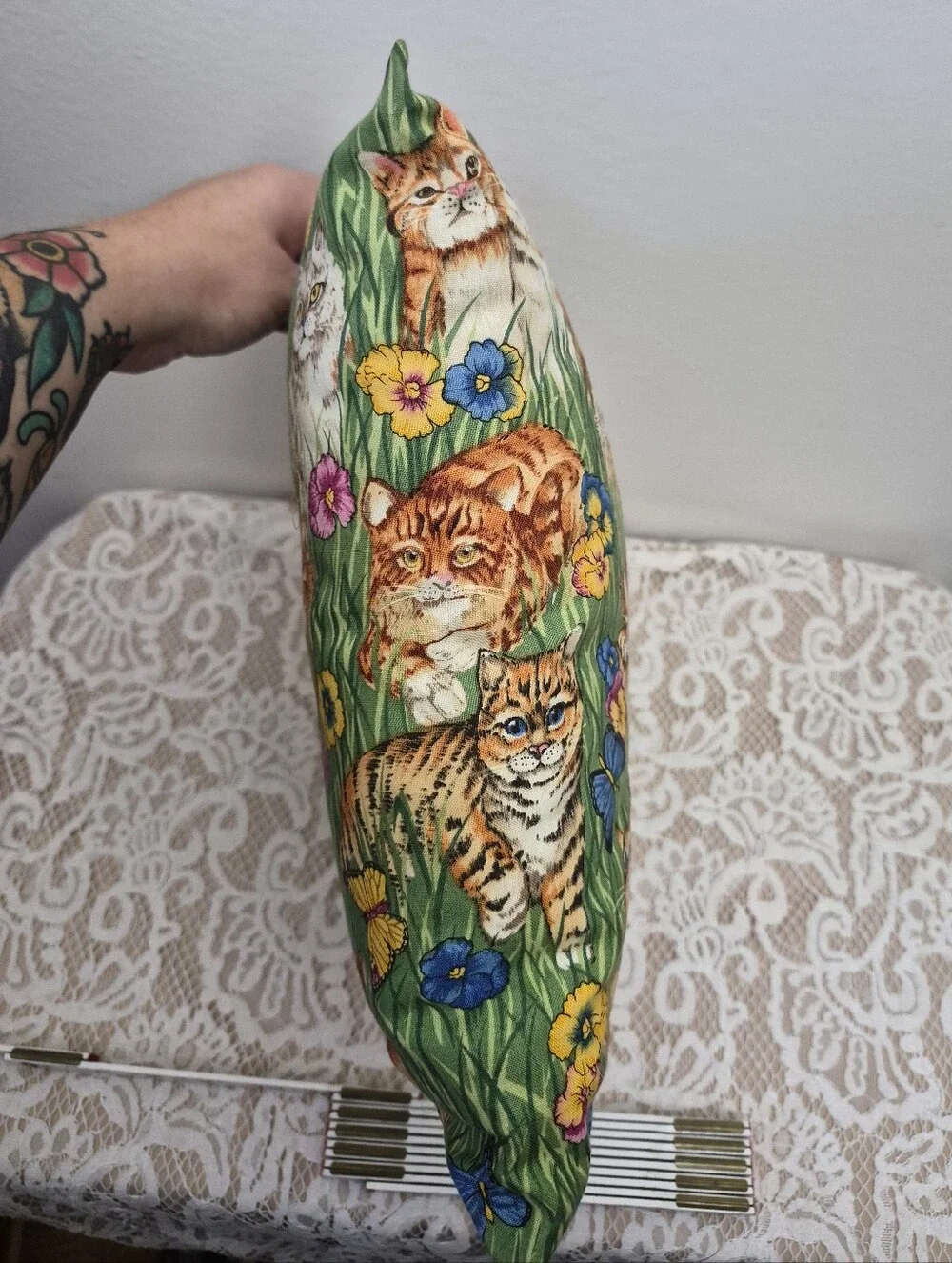 Handmade cat print